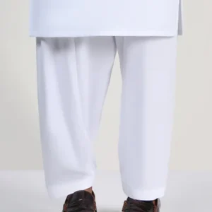Cotton White Shalwar